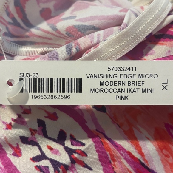 Soma Vanishing Edge Micro Modern
Brief XL Moroccan Ikat Mini Pink  (NWT) - Picture 4 of 6